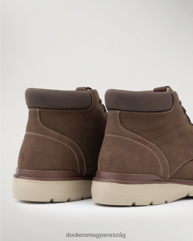 Dockers férfiak berkenye csizma P840P1052 cipő erős barnulás