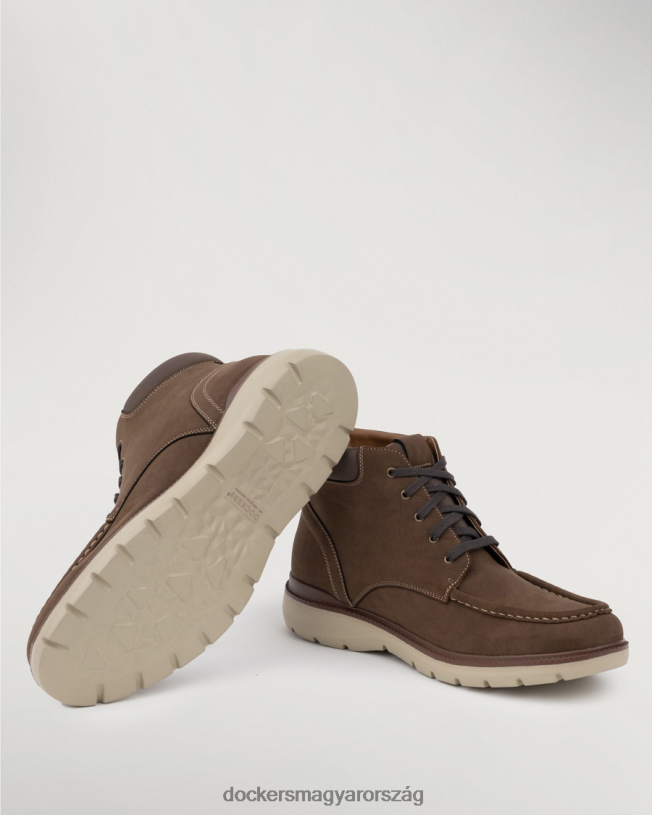 Dockers férfiak berkenye csizma P840P1052 cipő erős barnulás