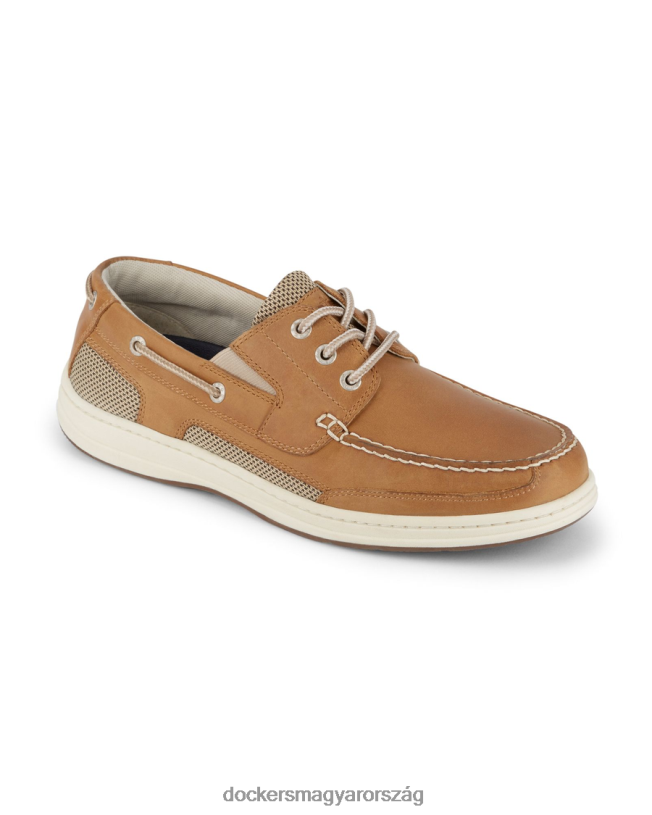 Dockers férfiak jeladó csónak cipő P840P1022 cipő erős barnulás