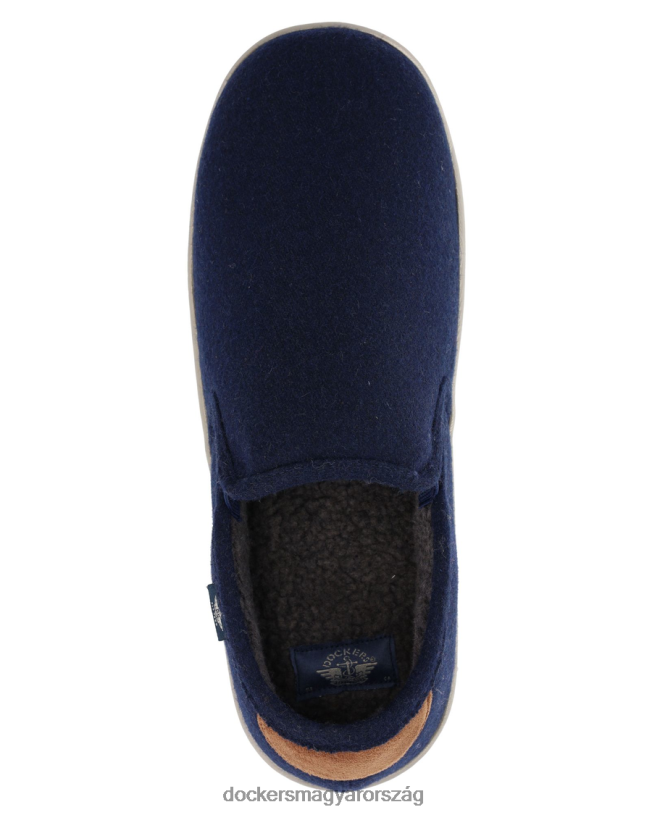 Dockers férfiak gyapjú felhúzható papucs P840P1087 cipő sötétkék