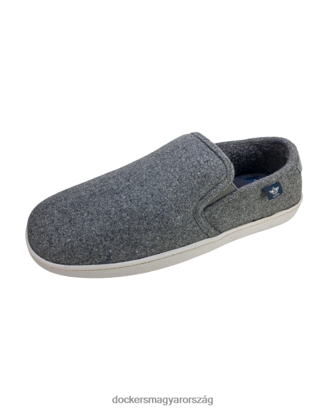Dockers férfiak gyapjú felhúzható papucs P840P1089 cipő szürke