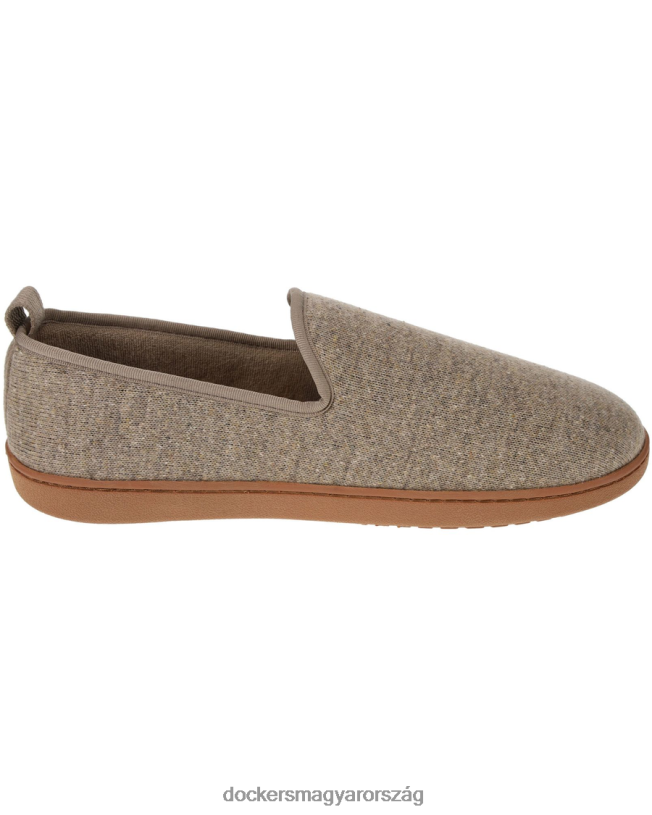 Dockers férfiak kötött felbújós papucs P840P1019 cipő taupe - barna