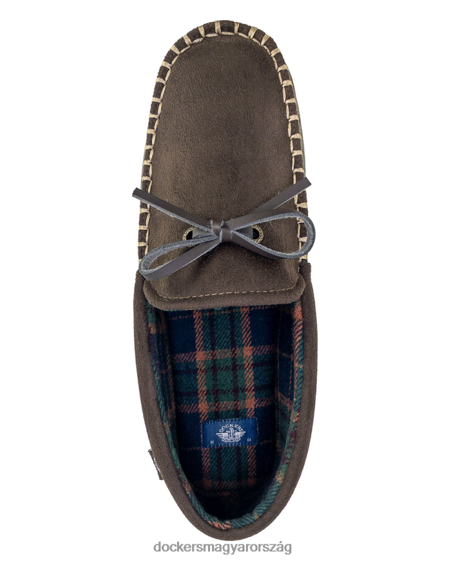 Dockers férfiak mikrobőr csónakos mokaszin papucs P840P1061 cipő barna