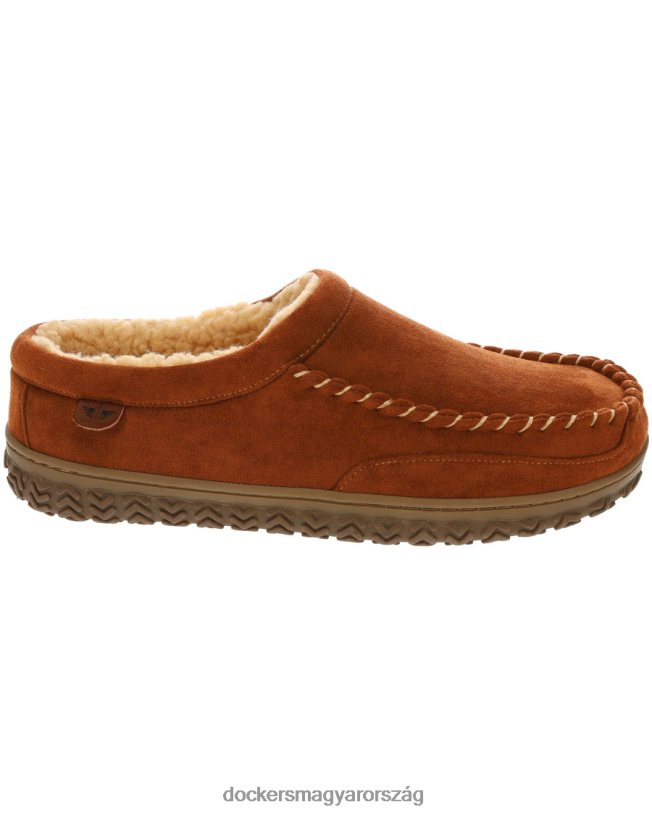 Dockers férfiak mikrobőr klumpapapucs P840P1068 cipő gesztenyebarna