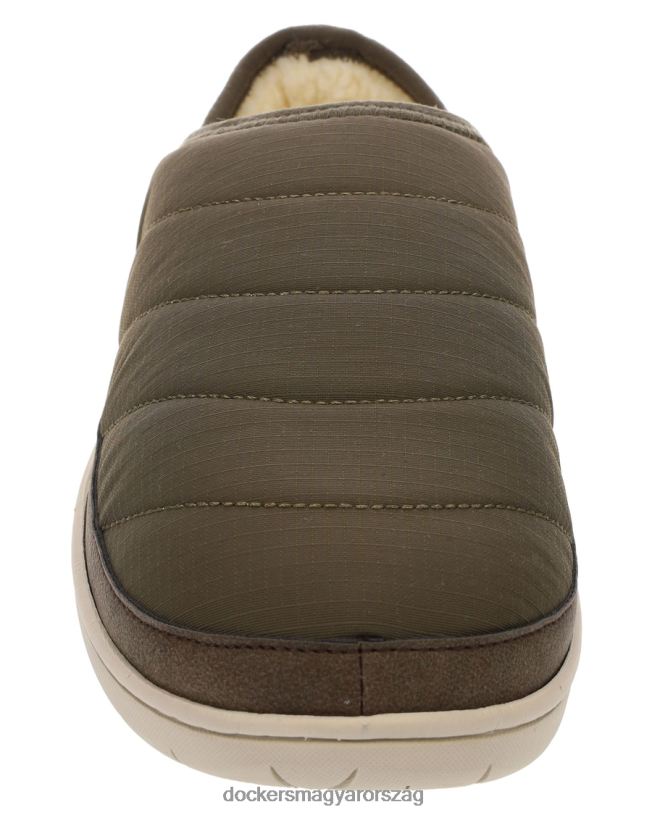 Dockers férfiak ultralite steppelt klumpapapucs P840P1084 cipő Oliva zöld