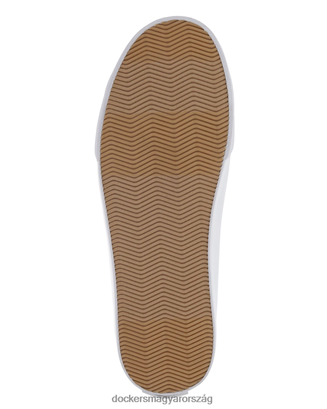 Dockers férfiak Forbes magas szárú tornacipő P840P1042 cipő fehér twill