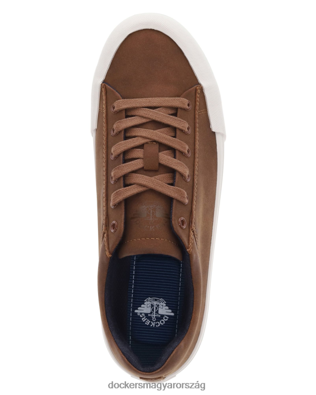 Dockers férfiak frisco tornacipő P840P1036 cipő barna szintetikus velúr
