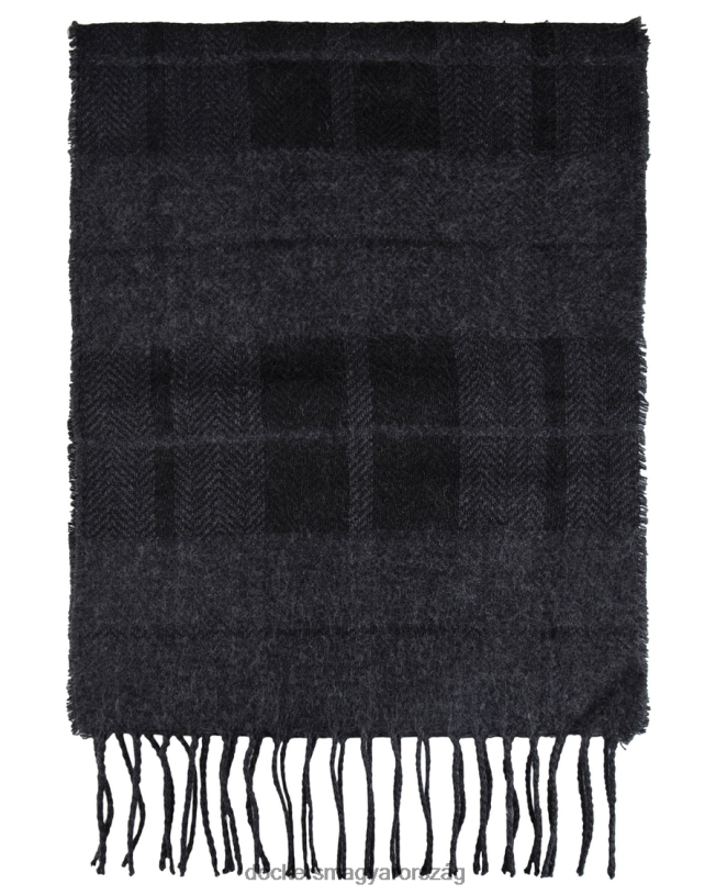 Dockers férfiak kockás kifordítható sál P840P997 kiegészítők szén - fekete