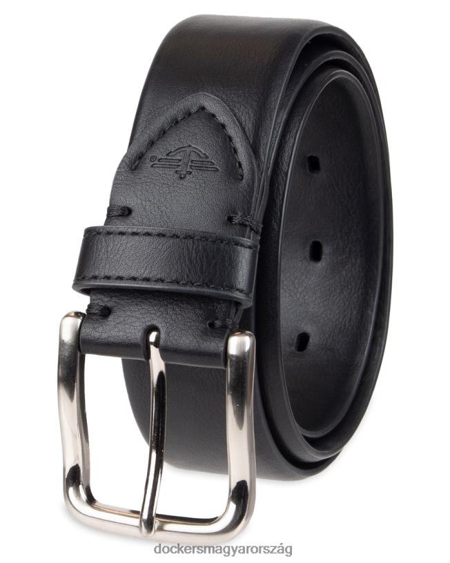 Dockers férfiak feszített füles öv P840P916 kiegészítők fekete