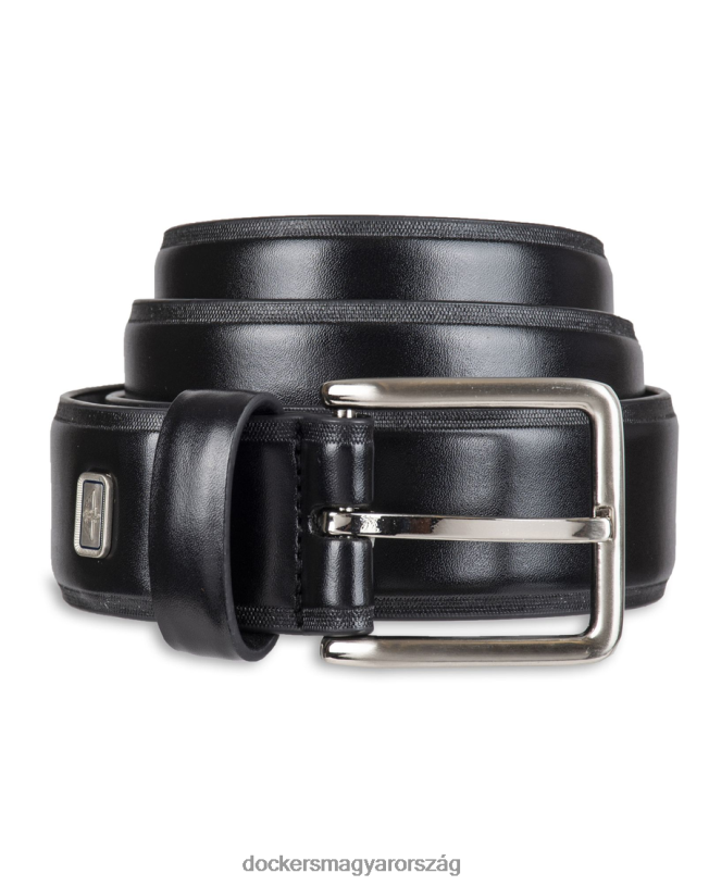 Dockers férfiak feszített öv díszes, 35 mm P840P903 kiegészítők fekete