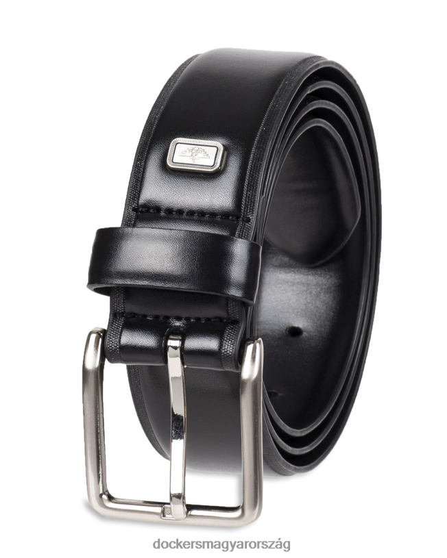 Dockers férfiak feszített öv díszes, 35 mm P840P903 kiegészítők fekete