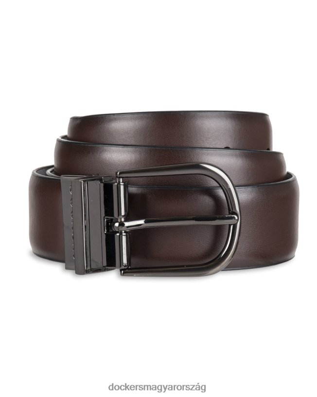 Dockers férfiak megfordítható szíj, 35 mm P840P927 kiegészítők barna fekete