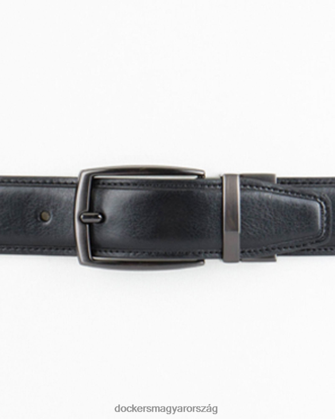 Dockers férfiak megfordítható öv P840P966 kiegészítők fekete/barna