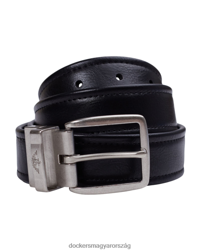 Dockers férfiak neoprén sztreccs megfordítható öv P840P926 kiegészítők fekete