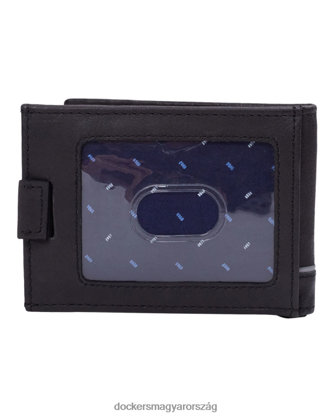 Dockers férfiak Staley pénztárca fricska sávval P840P929 kiegészítők fekete