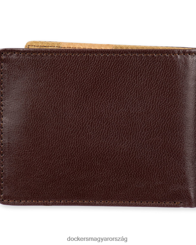 Dockers férfiak karcsúsított pénztárca P840P954 kiegészítők barna