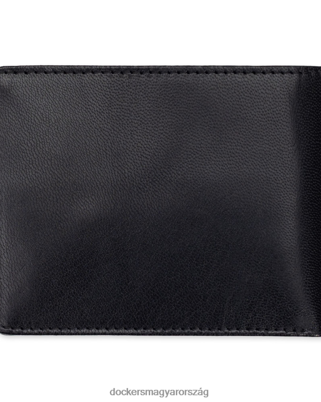 Dockers férfiak karcsúsított pénztárca P840P955 kiegészítők fekete