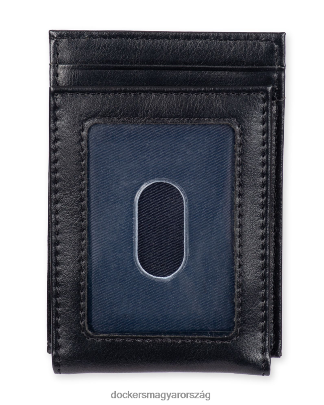Dockers férfiak széles mágneses fpw pénztárca P840P945 kiegészítők fekete