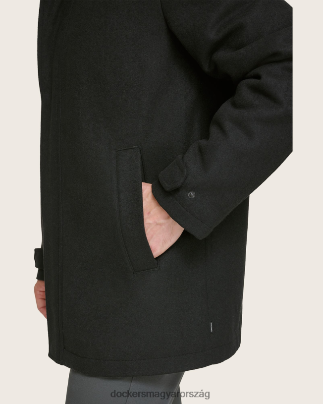 Dockers férfiak gyapjú járókabát előke P840P398 ruházat fekete