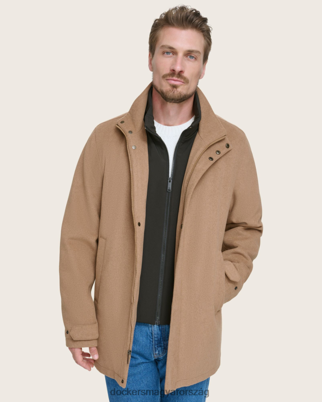 Dockers férfiak gyapjú járókabát előke P840P399 ruházat Cser