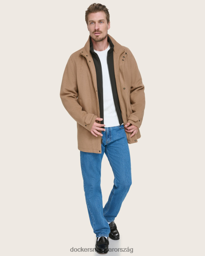 Dockers férfiak gyapjú járókabát előke P840P399 ruházat Cser