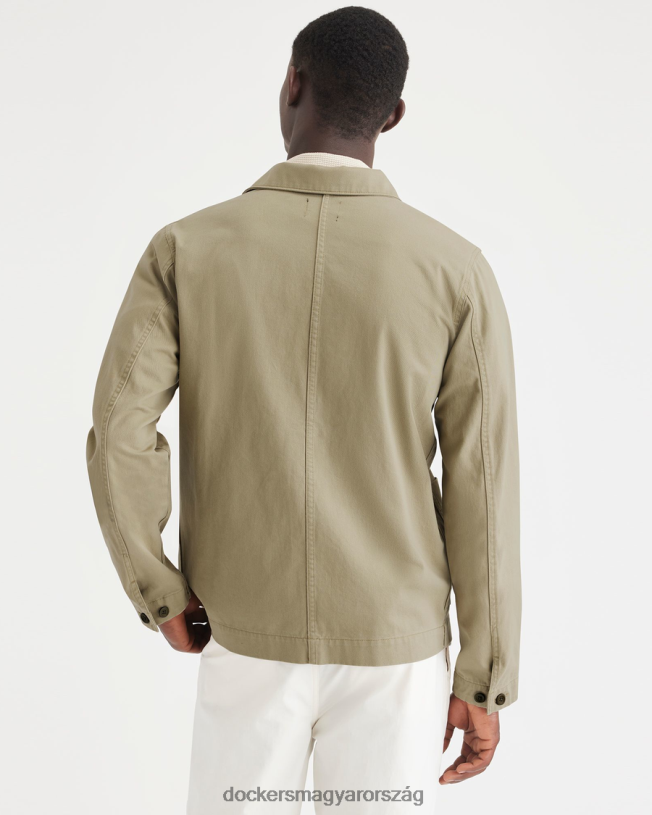 Dockers férfiak házikabát, szabályos szabású P840P285 ruházat betakarítás arany - cser
