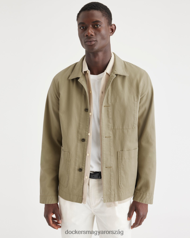 Dockers férfiak házikabát, szabályos szabású P840P285 ruházat betakarítás arany - cser