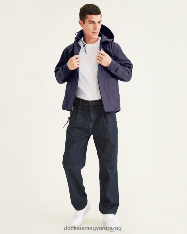 Dockers férfiak malbon parka P840P434 ruházat sötétkék blézer - kék