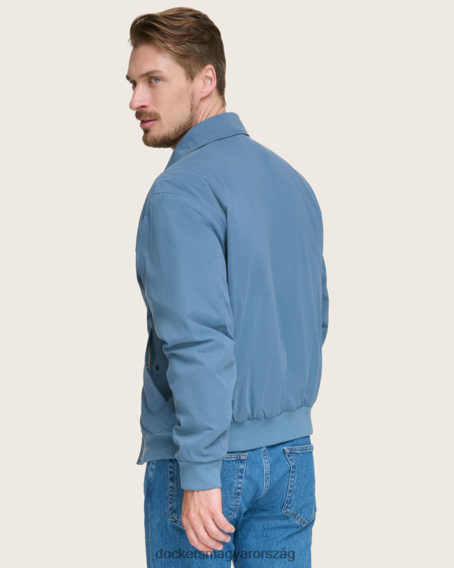 Dockers férfiak microtwill laza bomber kabát P840P320 ruházat kék