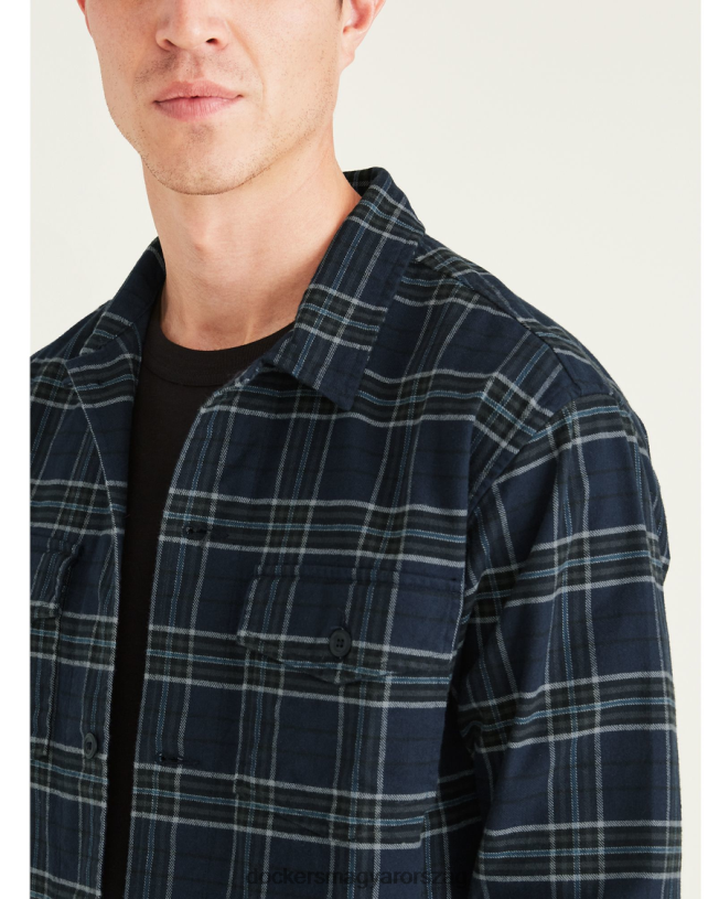 Dockers férfiak póló, laza fazon P840P823 ruházat pembroke - kék