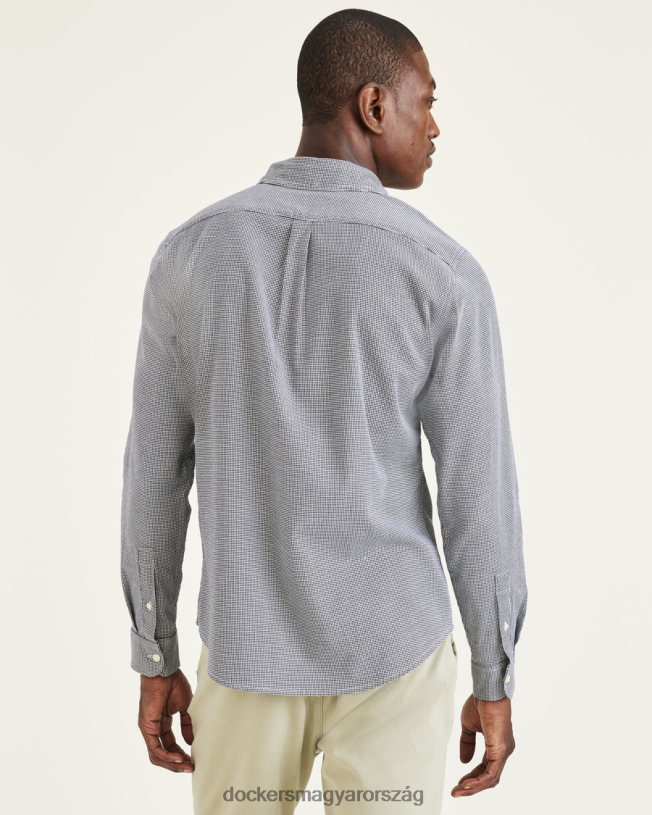 Dockers férfiak eredeti gombos, karcsú szabású P840P201 ruházat el puerto sötétkék blézer - kék