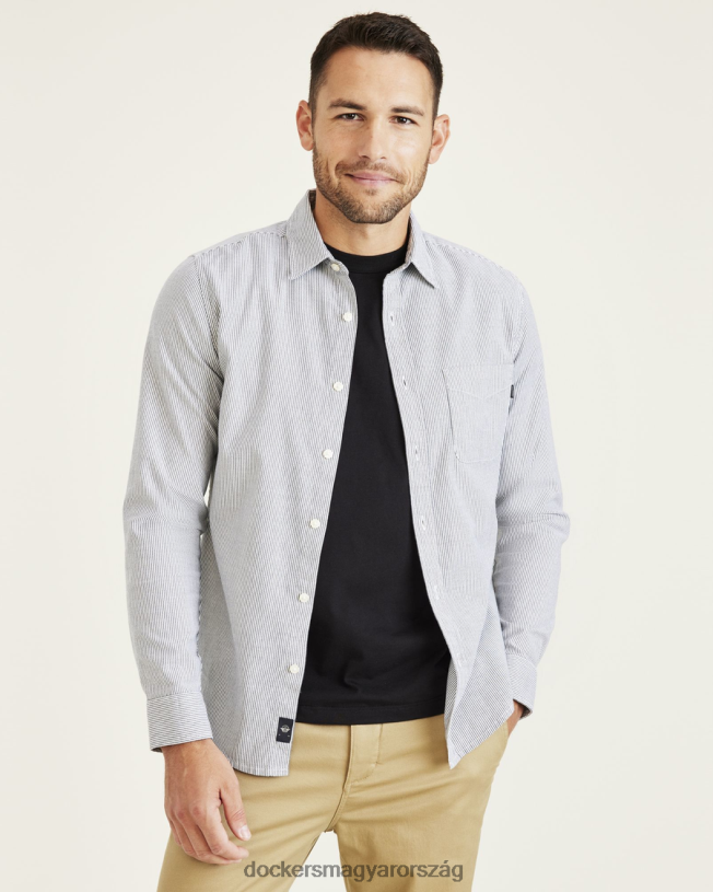 Dockers férfiak eredeti gombos, karcsú szabású P840P203 ruházat la joya navy blézer - kék