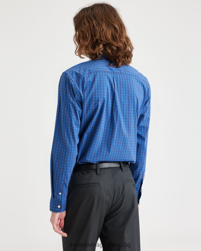 Dockers férfiak jellegzetes komfort flex ing, klasszikus fazon P840P18 ruházat chuparosa kerámia kék