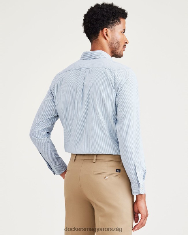 Dockers férfiak jellegzetes komfort flex ing, klasszikus fazon P840P580 ruházat rájátszás - kék