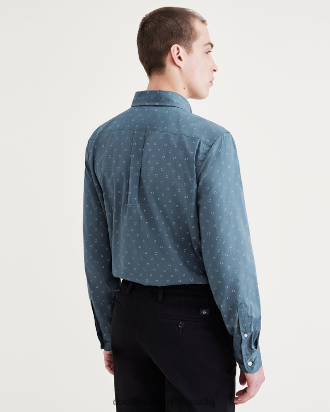 Dockers férfiak jellegzetes komfort flex ing, klasszikus fazon P840P582 ruházat donovan blue fúzió - kék
