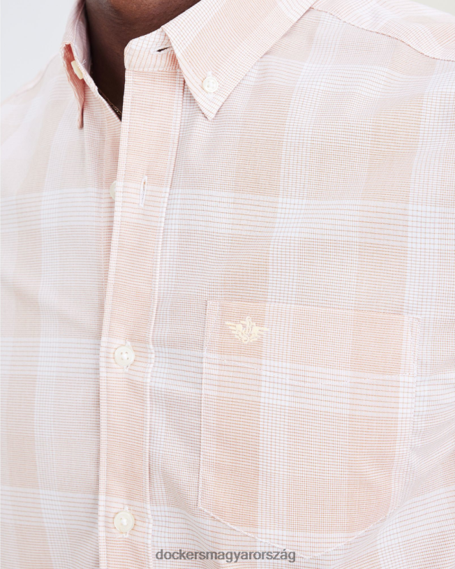 Dockers férfiak jellegzetes komfort flex ing, klasszikus fazon P840P691 ruházat narancssárga okker - narancs