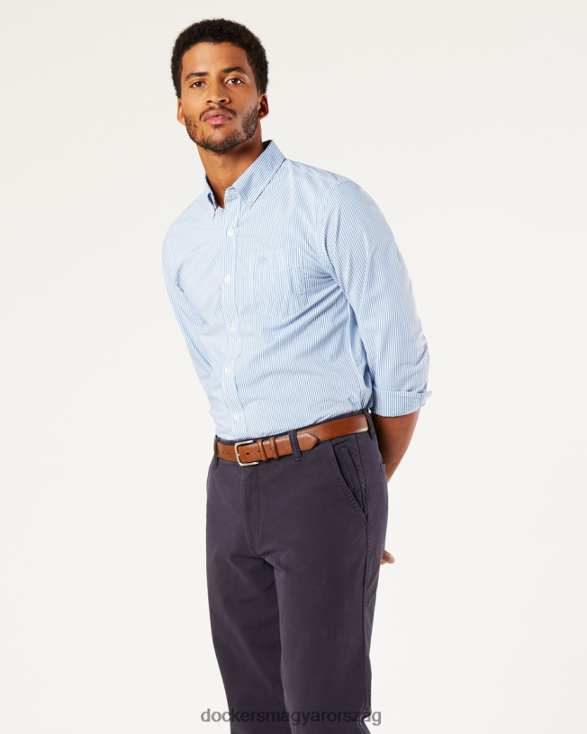 Dockers férfiak jellegzetes komfort flex ing, klasszikus fazon (nagy és magas) P840P454 ruházat mateo delft - kék