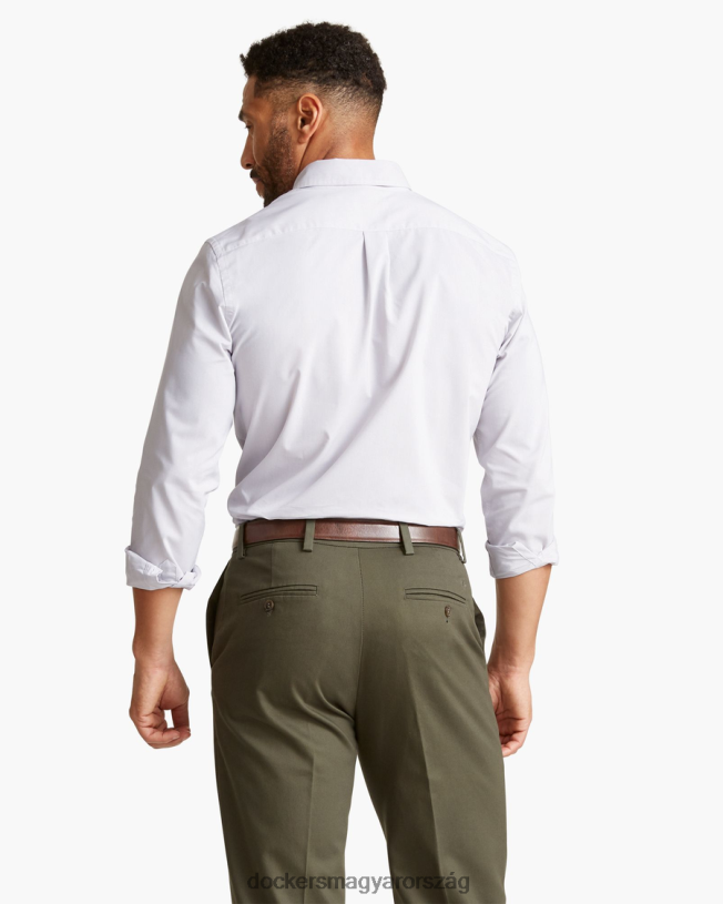Dockers férfiak jellegzetes komfort flex ing, klasszikus fazon (nagy és magas) P840P457 ruházat vége a végén fólia - szürke