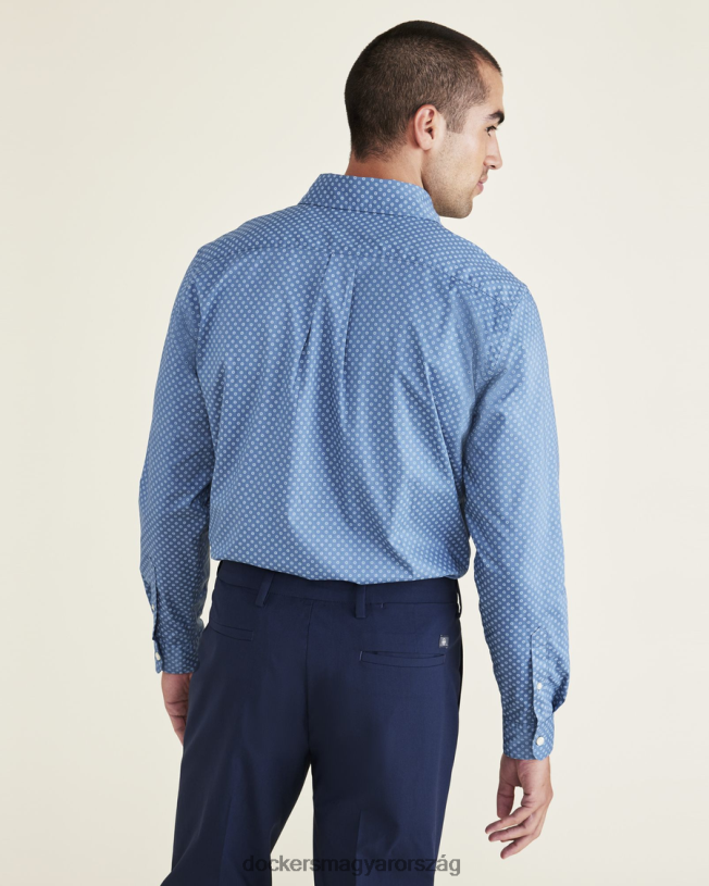 Dockers férfiak jellegzetes komfort flex ing, klasszikus fazon (nagy és magas) P840P877 ruházat óceánra néző - kék