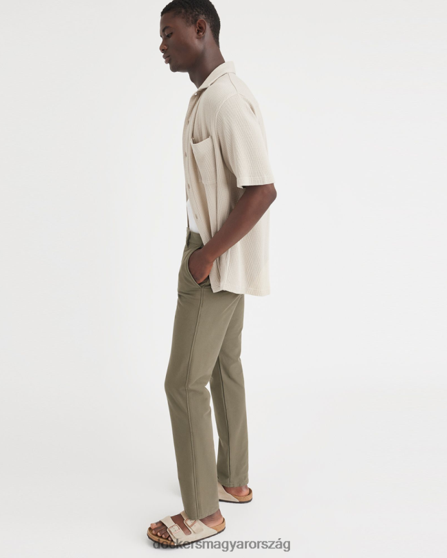 Dockers férfiak kötött gombos, szabályos szabású P840P169 ruházat szemcsés - szürke