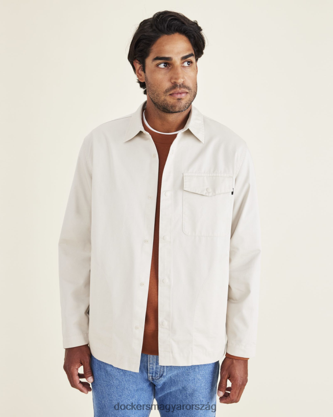 Dockers férfiak póló, normál szabású P840P572 ruházat szafari khaki - barna