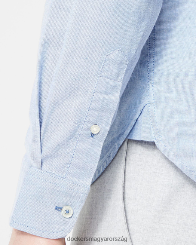 Dockers férfiak stretch oxford, vékony szabású (nagy és magas) P840P506 ruházat delft - kék