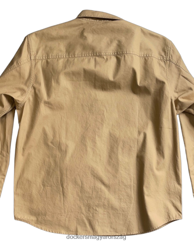 Dockers férfiak transznomadica gombos ing P840P341 ruházat betakarítás arany - cser