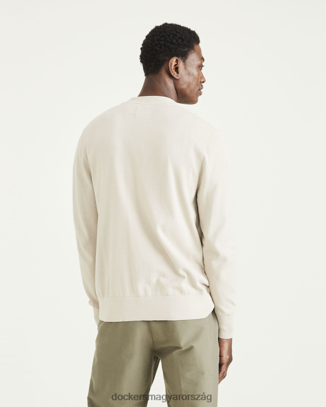 Dockers férfiak kardigán pulóver, normál szabású P840P771 ruházat szaharai khaki