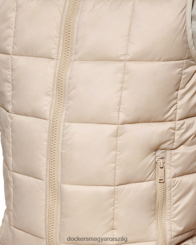 Dockers férfiak doboz paplan pufi mellény, normál szabású P840P840 ruházat khaki