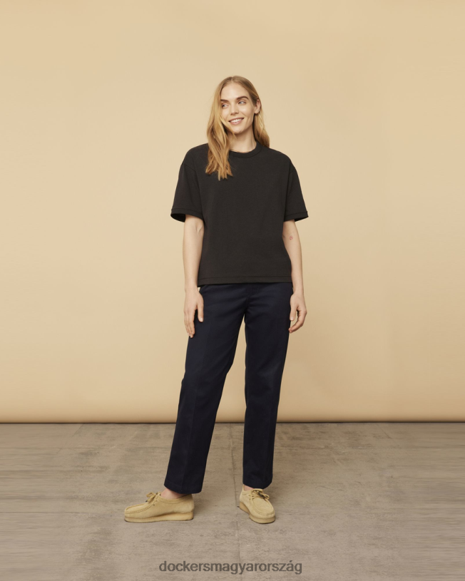 Dockers férfiak USA-ban készült chinos, relaed kúpos szabású P840P393 ruházat sötétkék