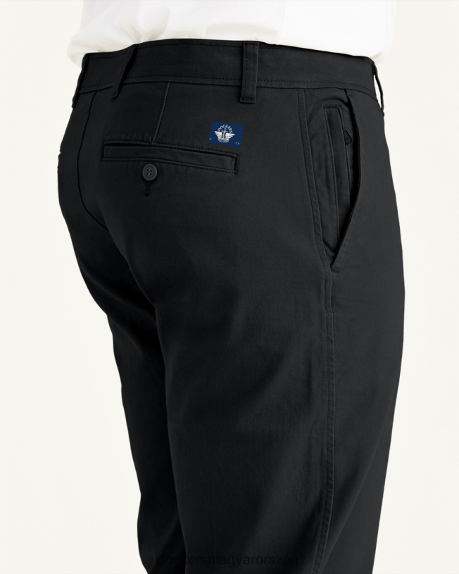 Dockers férfiak Ultimate chinos, sportos fitt (nagy és magas) P840P468 ruházat fekete