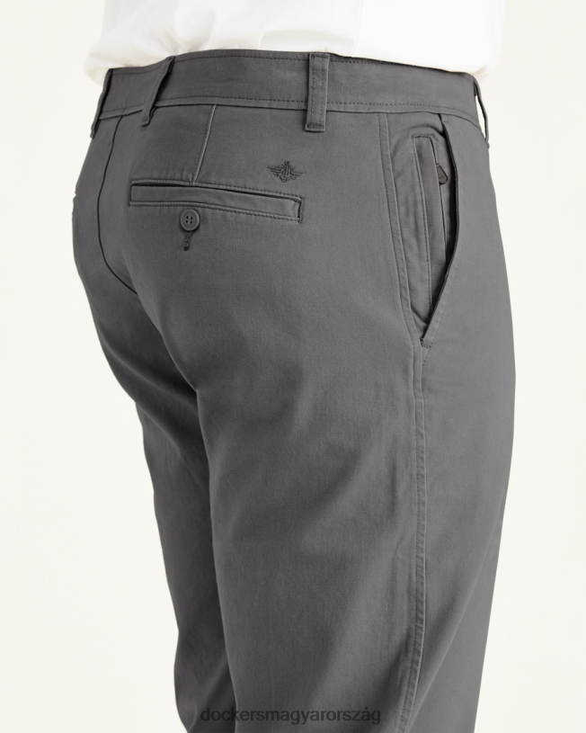 Dockers férfiak Ultimate chinos, sportos fitt (nagy és magas) P840P863 ruházat acélfej - szürke