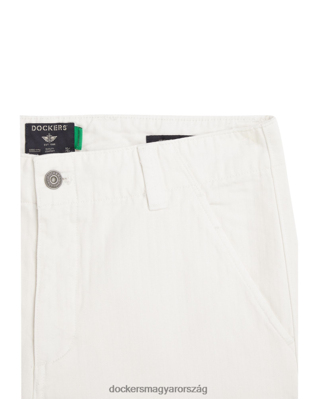 Dockers férfiak california asztalos nadrág, egyenes szabású P840P745 ruházat fehér