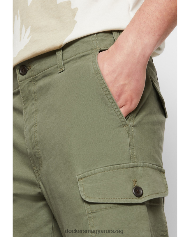 Dockers férfiak cargo nadrág, vékony, keskeny szabású P840P361 ruházat camo - zöld